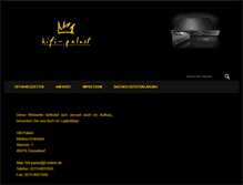 Tablet Screenshot of hifi-palast.de